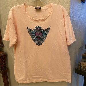 Vintage HARLEY-DAVIDSON 1995 Graphic T-Shirt-Large